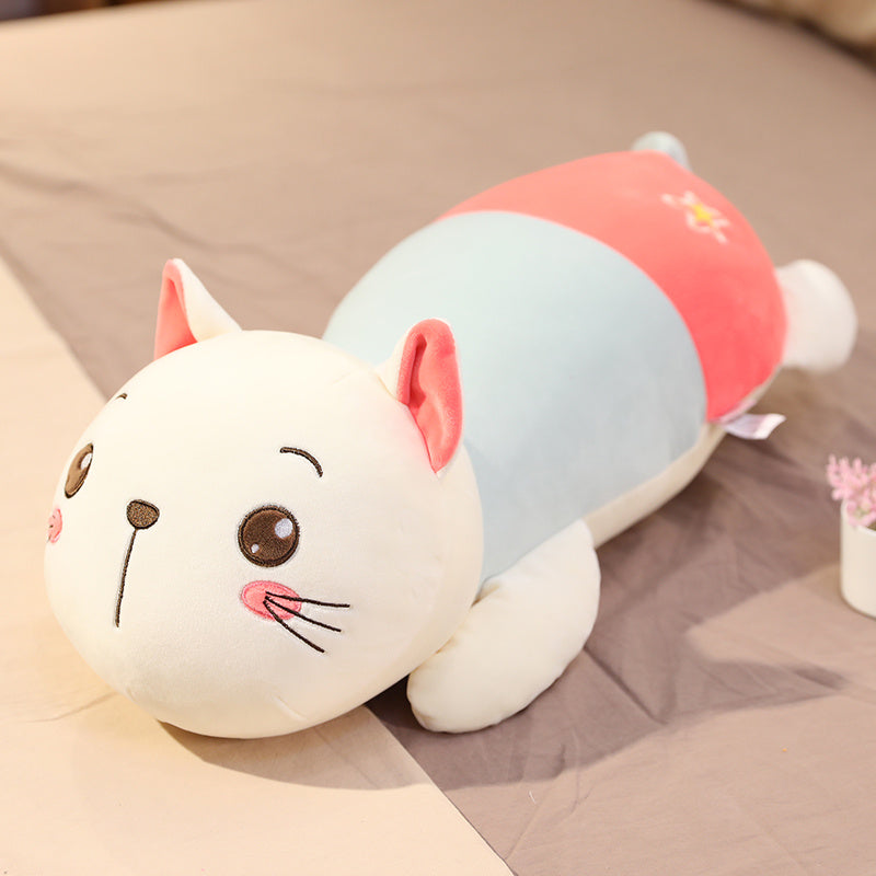 Cute, stuffed, large cat toy