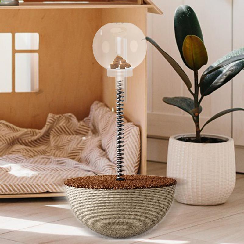 Interactive, Auto-Balancing Cat Food Dispenser.