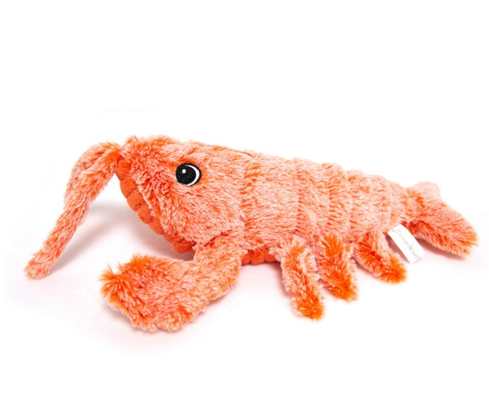 Toy for Cats, USB Chargeable Jumping Shrimp, Funny, Interactive Cat Toy