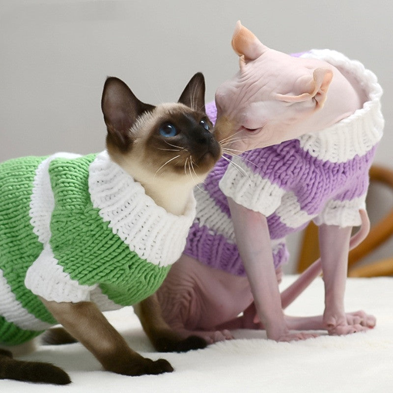 Cat warm sweater