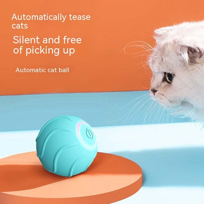 Touch Activated, Automatically Bouncing, Smart Cat Toy. Battery Powered Interactive Cat Toy.