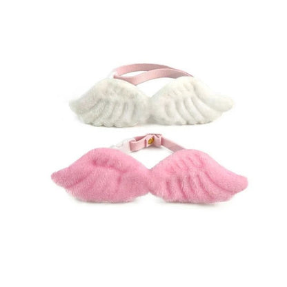 Cat Angel Wing collar(White and Pink)